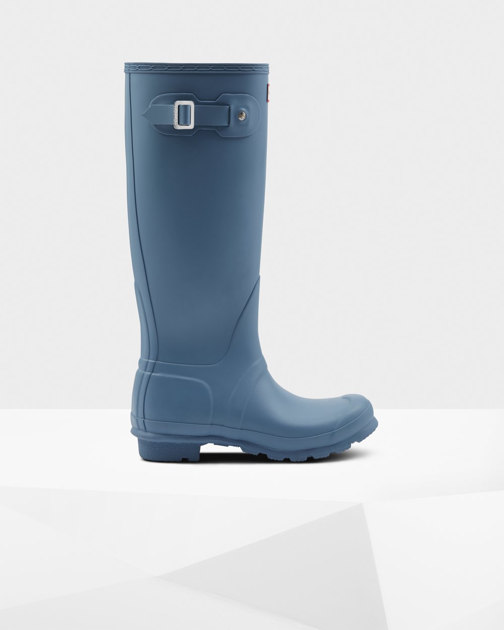 Hoge Regenlaarzen Dames - Hunter Original - Blauw - 95FWYQESM